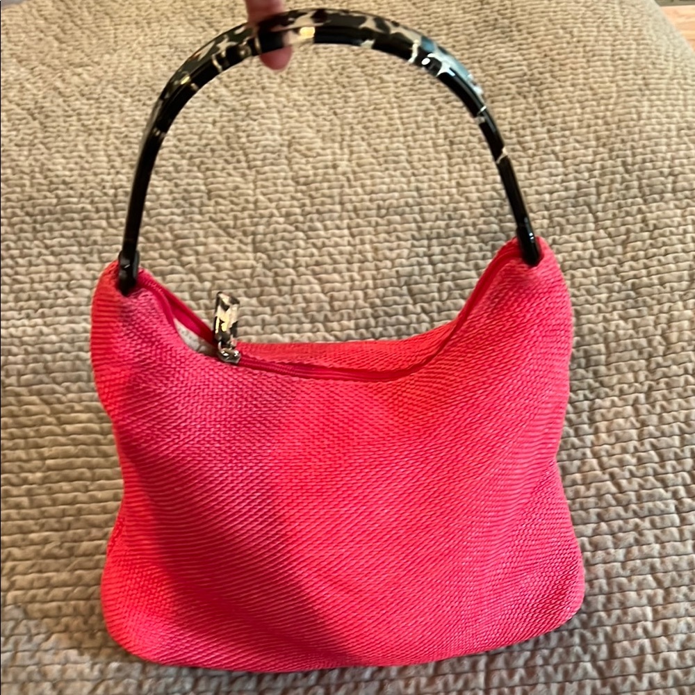 Pink handbag